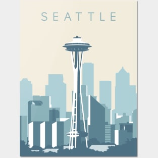 Seattle Washington Posters and Art